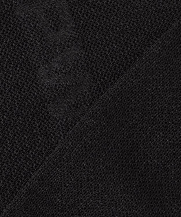 PW CIRCULUS 【MEN】バッグメッシュ ニットベスト ブラック系