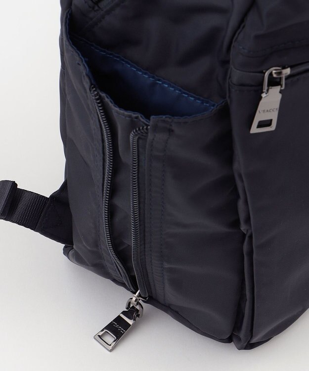 Y'SACCS 【Y’SACCS vous et】サイドジップデイパック ネイビー