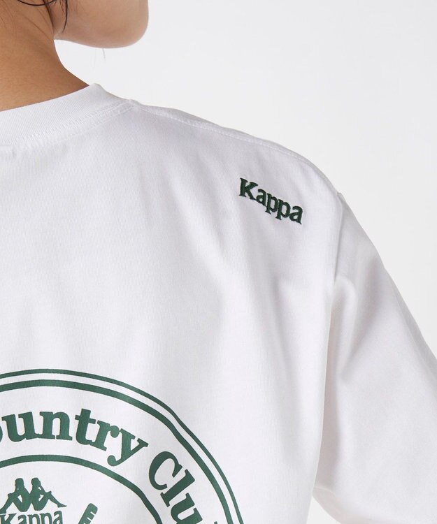 OP／FILA 【Kappa】ゴルフグラフィック Tシャツ ホワイト
