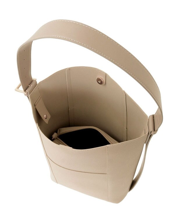 Green Parks ＫＯＳＳＯＲＥＣＯ軽量合皮ポーチ付ショルダー Gray