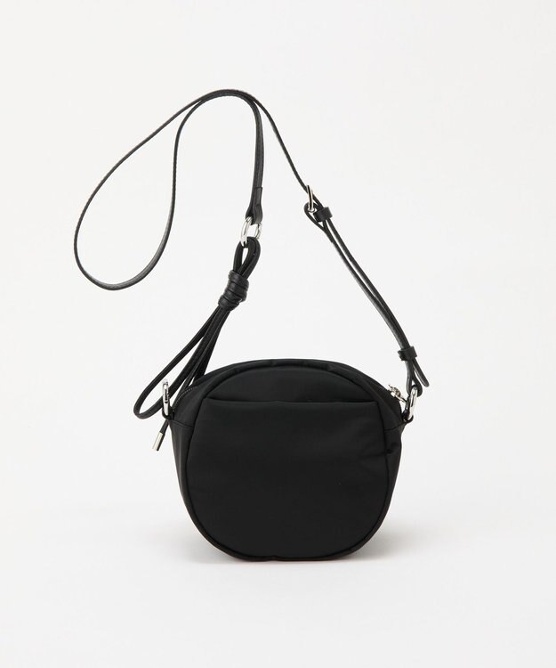 russet クラウズナイロンサークルミニショルダーバッグ(CE-1728) Black