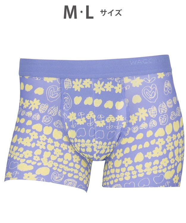 WACOAL MEN WACOAL MEN ボクサーパンツ 【気持ちいいパンツ】 動いてもズレにくい フロントの安定性・快適性 前閉じ 下着 メンズ WT3439 /ワコールメン パープル