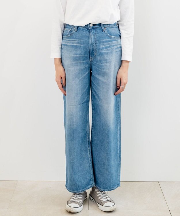 caqu FS wide boy's ワイドシルエットデニム 3years