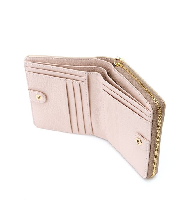 IBIZA コンビナシオン　ラウンドファスナー財布 オーク