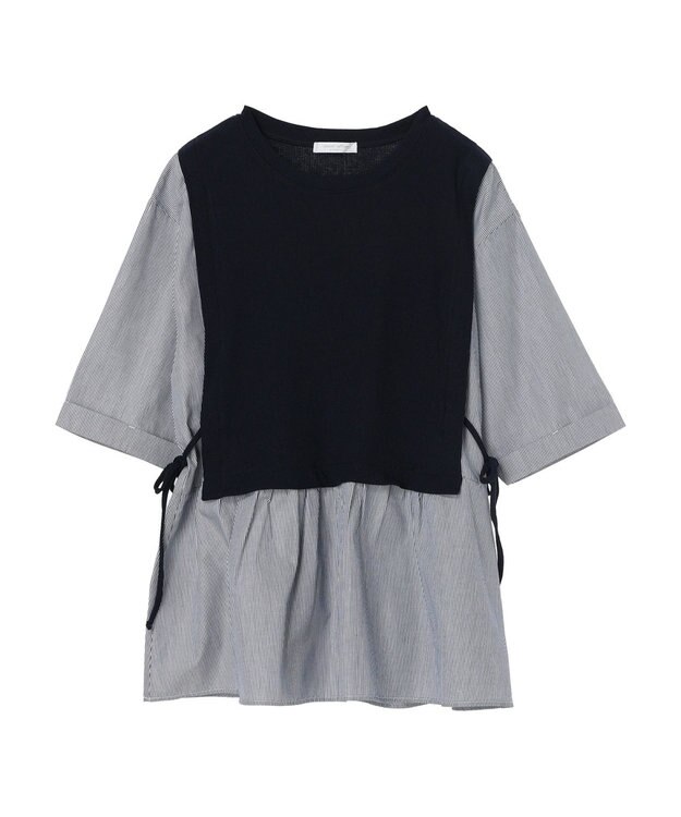 Green Parks テレコドッキングチュニック２ Dark Navy