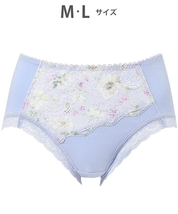 WACOAL ショーツ 【重力ケアブラ】 BXB194とペア はきこみ丈ふつう 綿混(本体) レディース PXB294 /ワコール ブルー