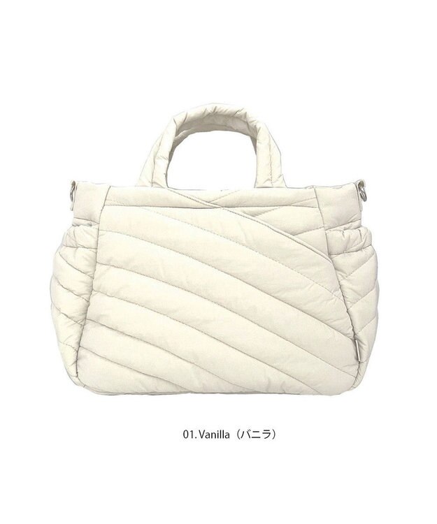 ROOTOTE 1313【ふわふわキルティング】EU.デリ.ギモーブ-A 01：バニラ