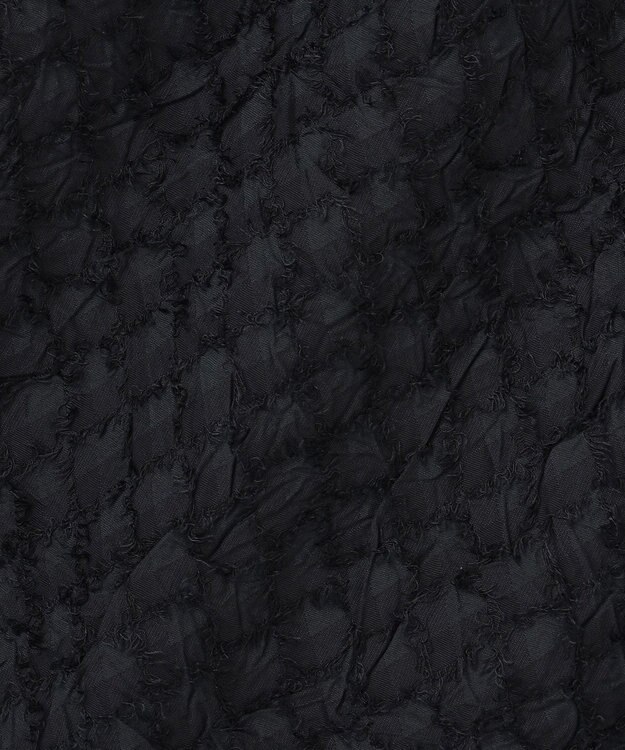 自由区 【セットアップ対応】ワッシャーカットジャカード スカート ミッドナイト