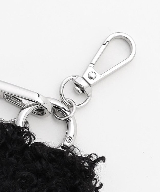 ICB LONDON テディベアチャーム ブラック系