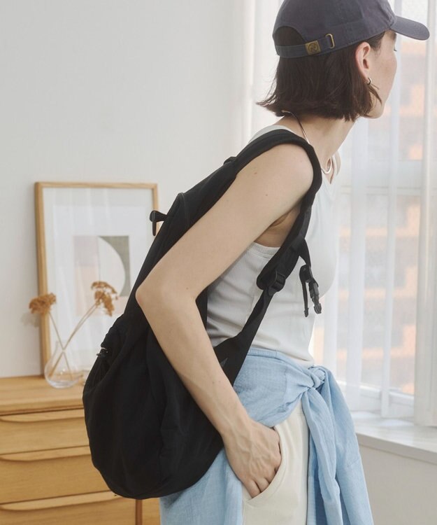 WEGO 【ANGIE VINTAGE】ドローストリンングバックパック ブラック
