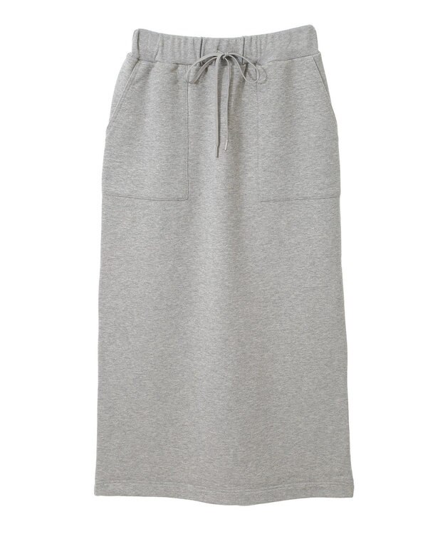 AMERICAN HOLIC 裏起毛スウェットタイトスカート Light Gray Mixture