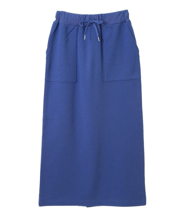 AMERICAN HOLIC 裏起毛スウェットタイトスカート Blue