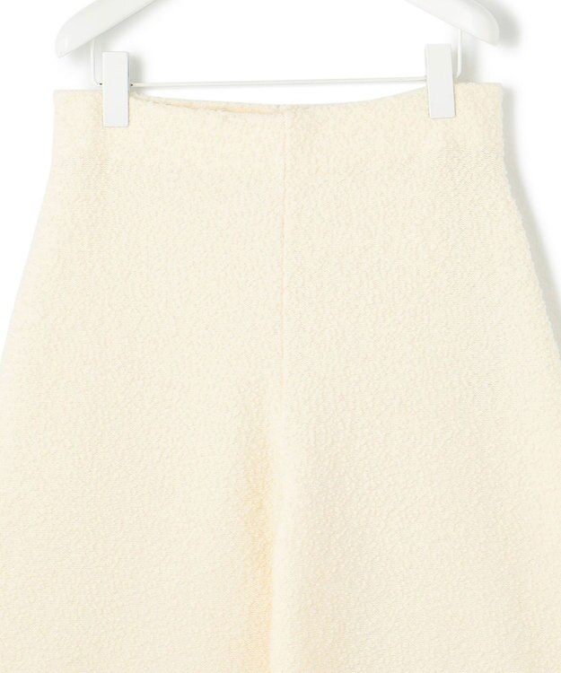 ICB ブークレツイード ニットパンツ オフホワイト系