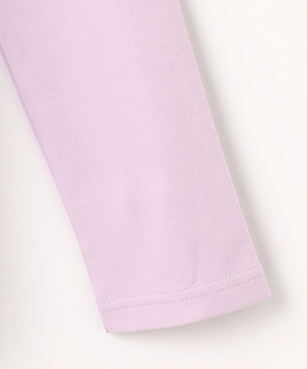 ANY KIDS トゥシューズバックシャン長袖Tシャツ ラベンダー