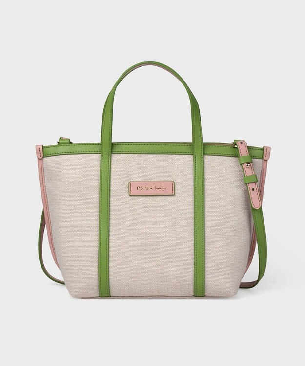 Paul Smith PSカラーミックスSS26 2WAY ミニトートバッグ エクリュ