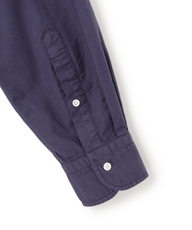 J.PRESS MEN このさりげなさが大人気【IVY COLLECTION】【UNISEX】バックブルオックスガーメントダイ シャツ ネイビー系