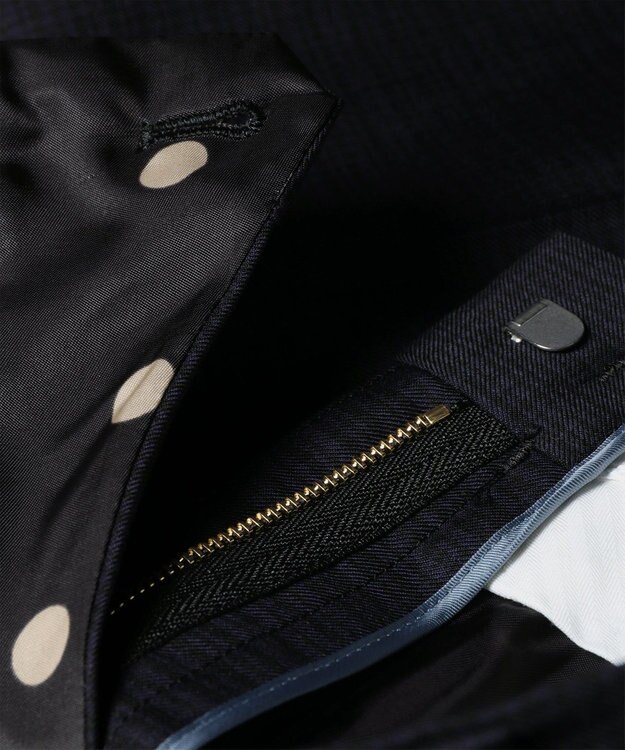 Paul Smith クラシカルチェック テーパードパンツ ネイビー