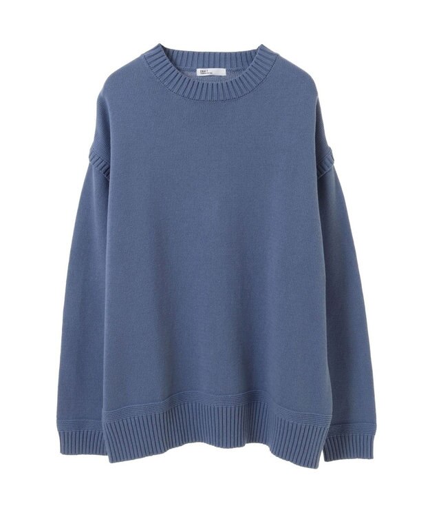 CRAFT STANDARD BOUTIQUE ガンジーニットプルオーバー Blue