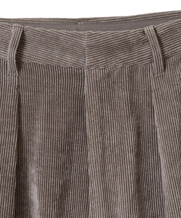 AMERICAN HOLIC コーデュロイタックワイドパンツ Mocha
