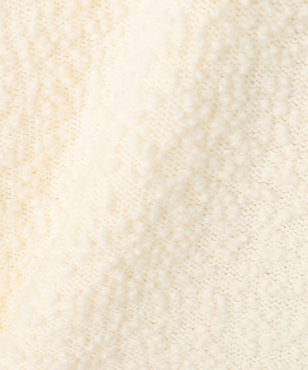 ICB ブークレツイード ニットパンツ オフホワイト系