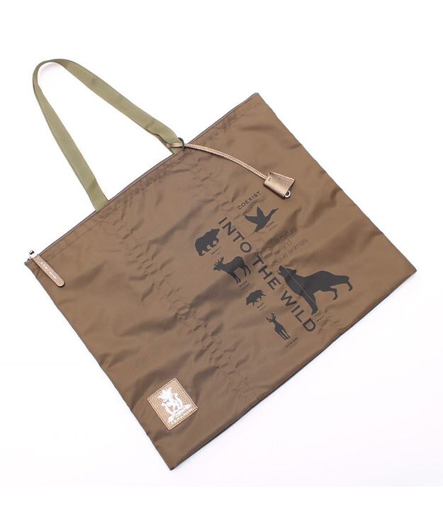 A.D.M.J. 【ナイロン】オリタタミバッグL BAMBOO