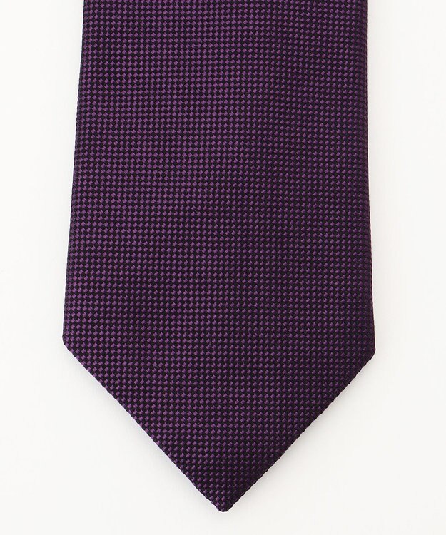 J.PRESS MEN 【GEOMETRIC JACQUARD COLLECTION】ジオメトリックジャガード ネクタイ パープル系