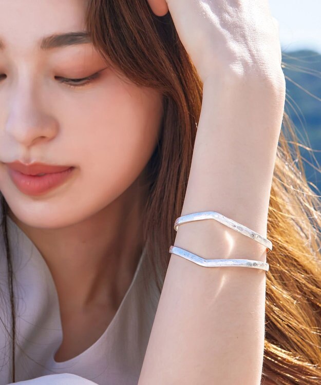 Tiaclasse アンティークバングル シルバー