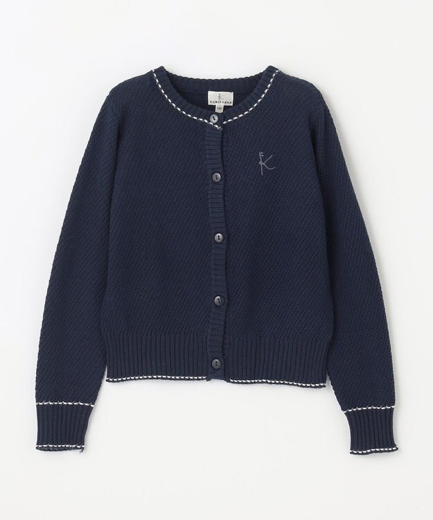 組曲 KIDS 【110-140㎝】クラシック カーディガン ネイビー系