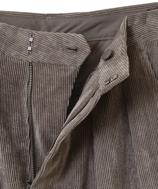 AMERICAN HOLIC コーデュロイタックワイドパンツ Mocha