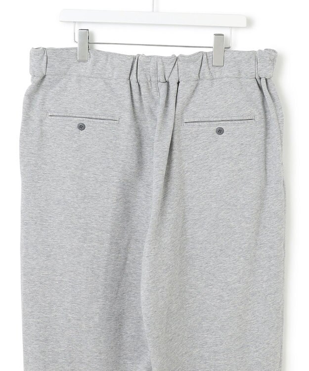 J.PRESS YORK STREET 【UNISEX】裏毛ワイドスウェットパンツ ライトグレー系