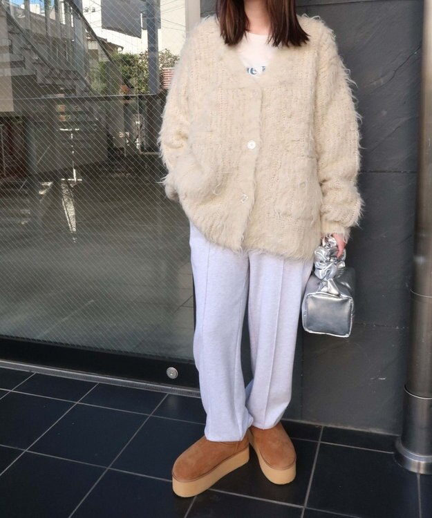 WEGO Fムートンブーツ ベージュ