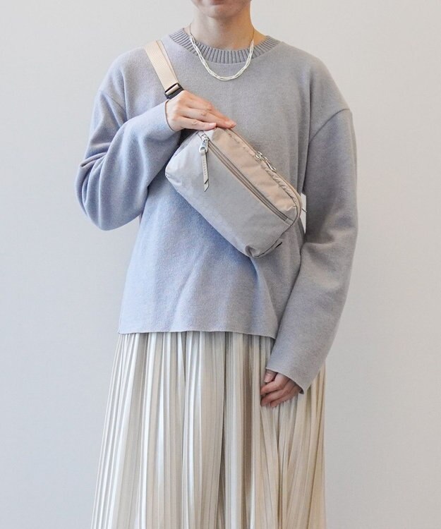 ACE BAGS & LUGGAGE PROGRES プログレ プリエ ウエストバッグ 68161  強撥水機能 ボディバッグ 行楽 お出かけ 散歩 ベージュ