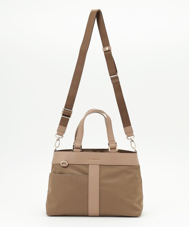 LA BAGAGERIE コンビ2WAYトートバッグ Sサイズ ベージュ