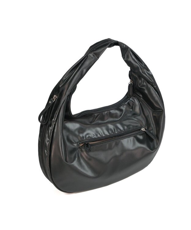 PELLE BORSA ワンハンドルラウンドバッグ Cheers 4696 ブラック