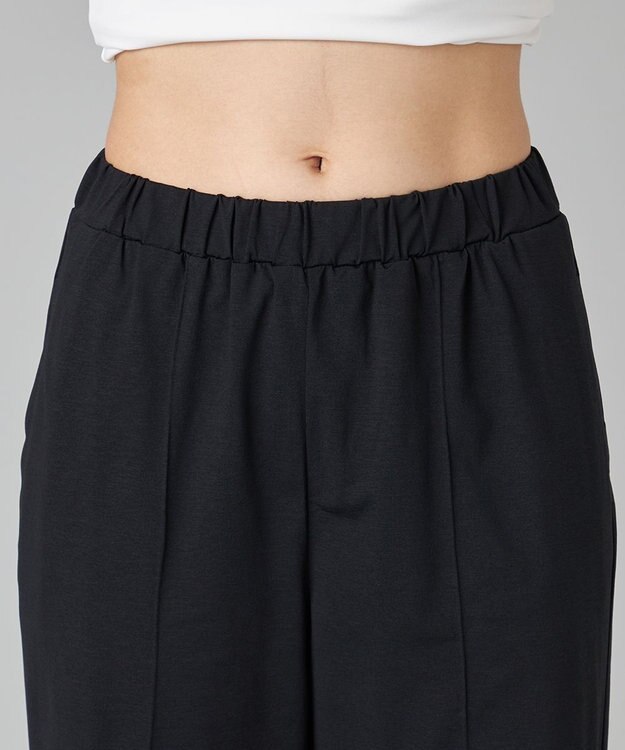Chacott Chacott BALANCE EasyCare+ストレートパンツ ブラック
