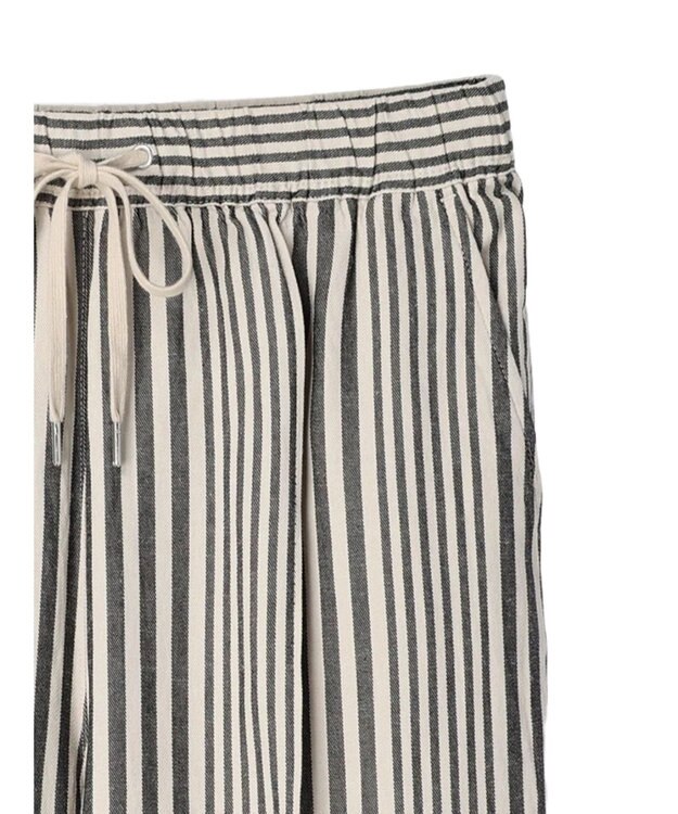 AMERICAN HOLIC リネンブレンドワイドイージーパンツ Stripe