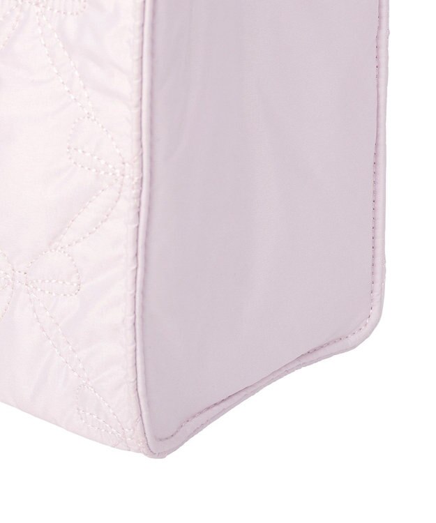 Maison de FLEUR ギャザーハンドル2Wayリボンキルティングトート Pink