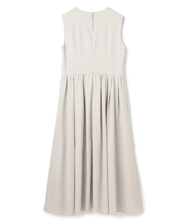 TOCCA 【洗える】TULIP FLUFF ドレス ライトグレー系