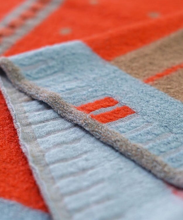 nitorito 【UNISEX】window ストール blue