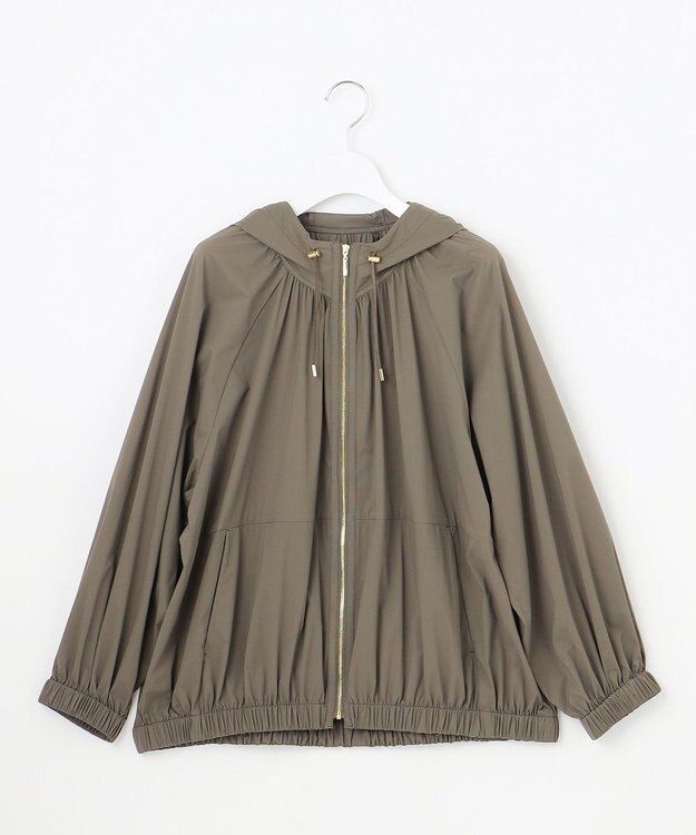 自由区 L 【カタログ掲載】ソフトナイロンリップ ブルゾン カーキ