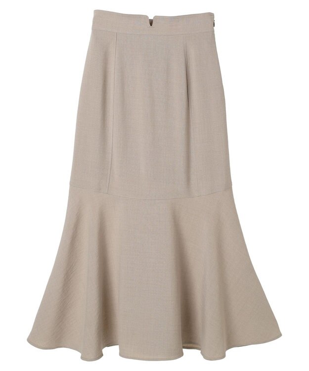 earth music&ecology リネンライクマーメイドスカート Beige