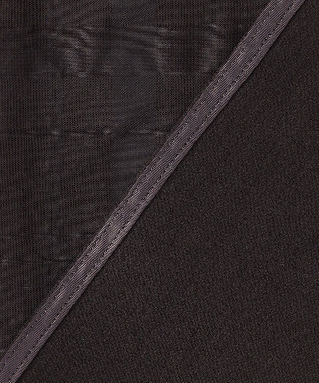 23区 【先行予約】シアーチェックレイヤード スリーブレス Tブラウス ダークブラウン系