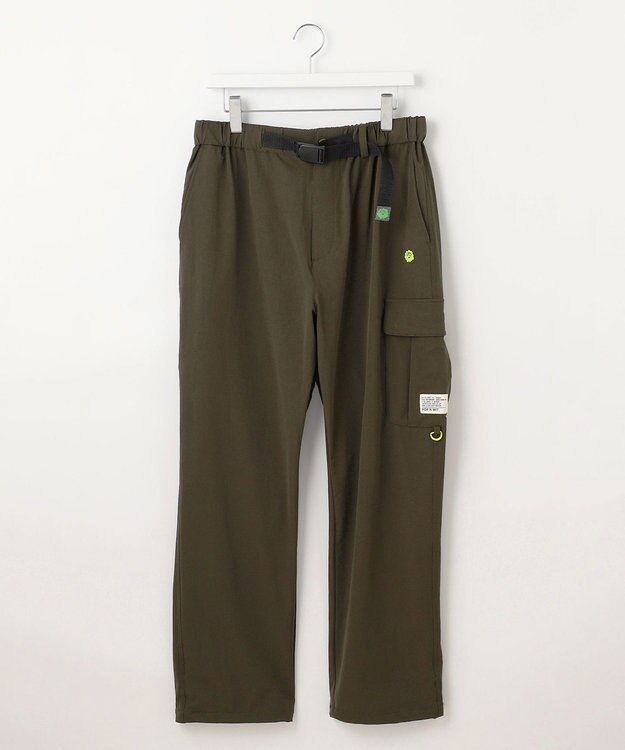 PW CIRCULUS 【MEN】裾２WAY ワイドパンツ カーキ系