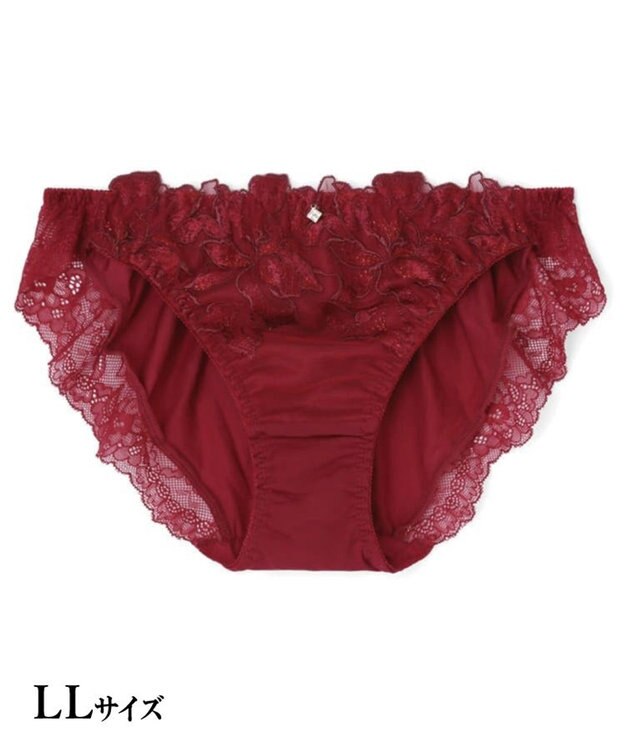 San-ai Resort（三愛水着楽園） エレガントコレクション【2411】ノーマルショーツLL 【northerly】 レッド