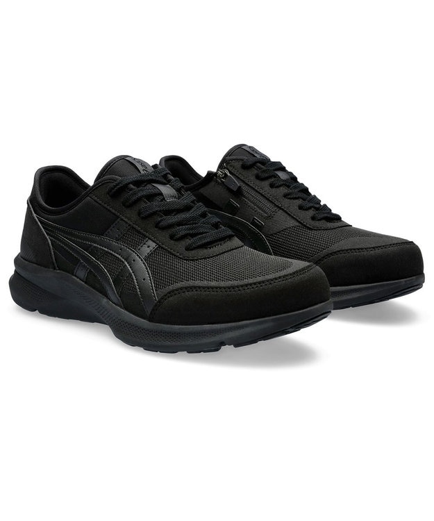 ASICS WALKING ハダシウォーカー メンズ 3E相当 ブラック系