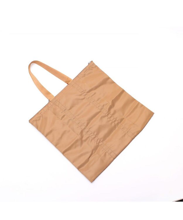 A.D.M.J. 【撥水高密度ナイロン】デービス/オリタタミバッグM WALNUT