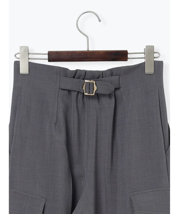 Te chichi カーゴスラックス チャコールグレー