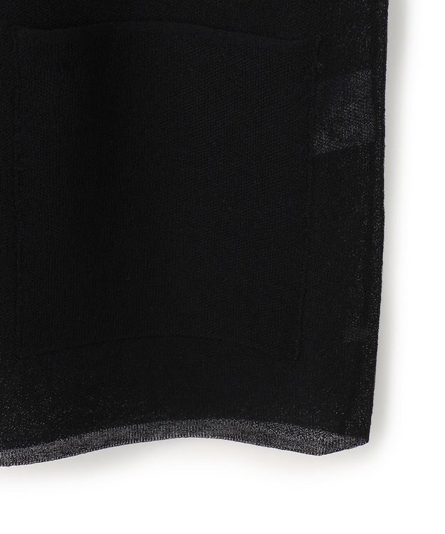 ICB 【30th ANNIVERSARY】シアーライトリュクス ニットジャケット ブラック