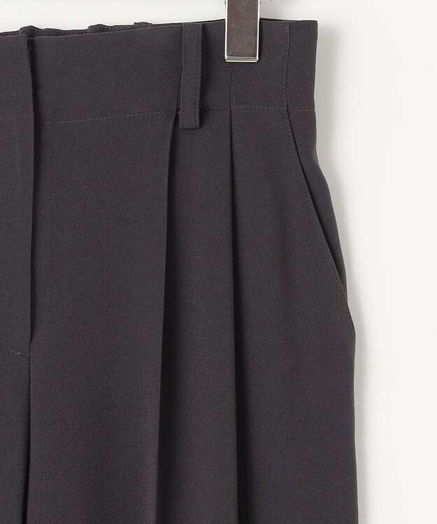 #Newans 2タックセンタープレスパンツ グレー系