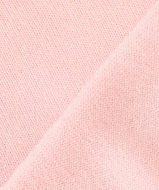 組曲 L 【2WAY・WEB限定】ウールカシミヤミックス ハイネックニット ピンク系